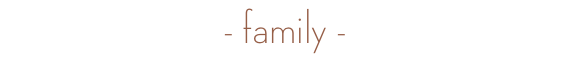 - family -
